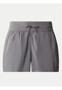 The North Face Szorty sportowe Aphrodite NF0A86YK Szary Regular Fit. Kolor: szary. Materiał: syntetyk