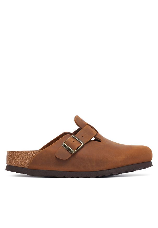Klapki Birkenstock. Kolor: brązowy