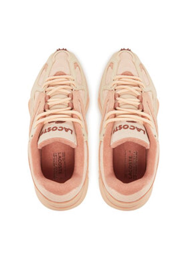 Lacoste Sneakersy L003 2K24 7-49SFA0010 Różowy. Kolor: różowy. Materiał: materiał