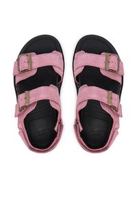 Dr. Martens Sandały Zebzag DM42689650 Różowy. Kolor: różowy. Materiał: zamsz, skóra #2