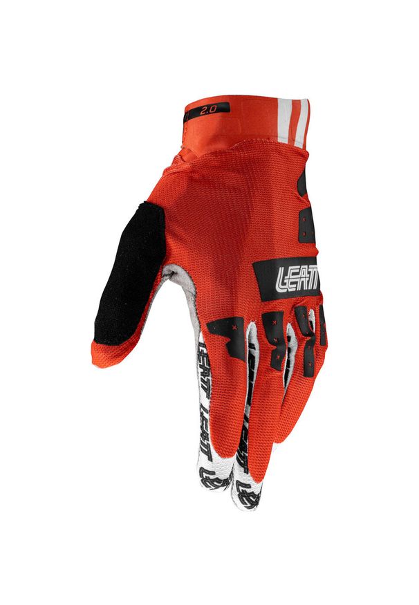 Rękawice rowerowe LEATT Glove MTB 2.0 X-Flow. Kolor: czerwony. Sport: kolarstwo