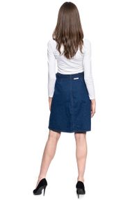 Lee - DAMSKA SPÓDNICA JEANSOWA LEE BELTED SKIRT L38IKE36. Materiał: jeans #9