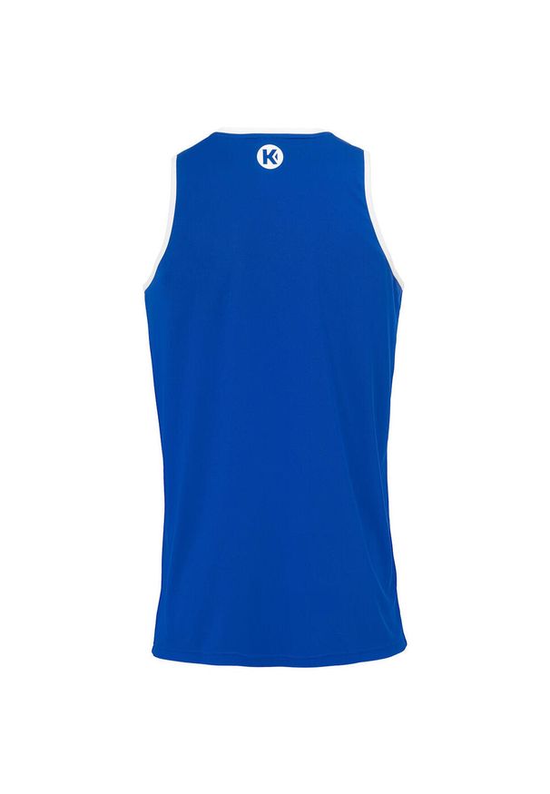 KEMPA - Tank top Kempa Player. Kolor: biały, niebieski, wielokolorowy. Materiał: materiał. Wzór: paski