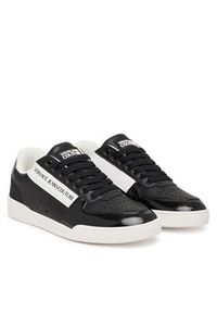 Versace Jeans Couture Sneakersy 80YA3SD4 Czarny. Kolor: czarny. Materiał: skóra #5