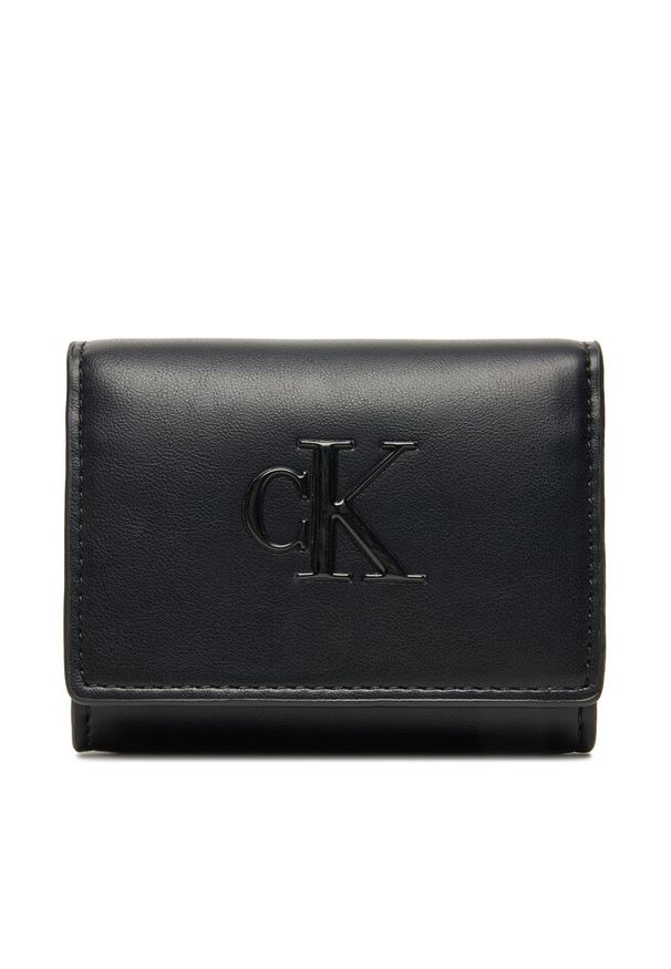 Mały Portfel Damski Calvin Klein. Kolor: czarny