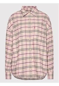 Levi's® Koszula Remi Utility A0842-0010 Różowy Loose Fit. Kolor: różowy. Materiał: bawełna #5