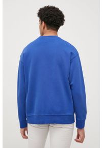 Levi's® - Levi's bluza bawełniana męska z aplikacją. Okazja: na spotkanie biznesowe. Kolor: niebieski. Materiał: bawełna. Wzór: aplikacja. Styl: biznesowy #3