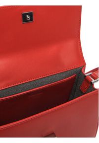 Calvin Klein Torebka Ck Linn Top Handle Crossbody K60K613162 Czerwony. Kolor: czerwony. Materiał: skórzane #6