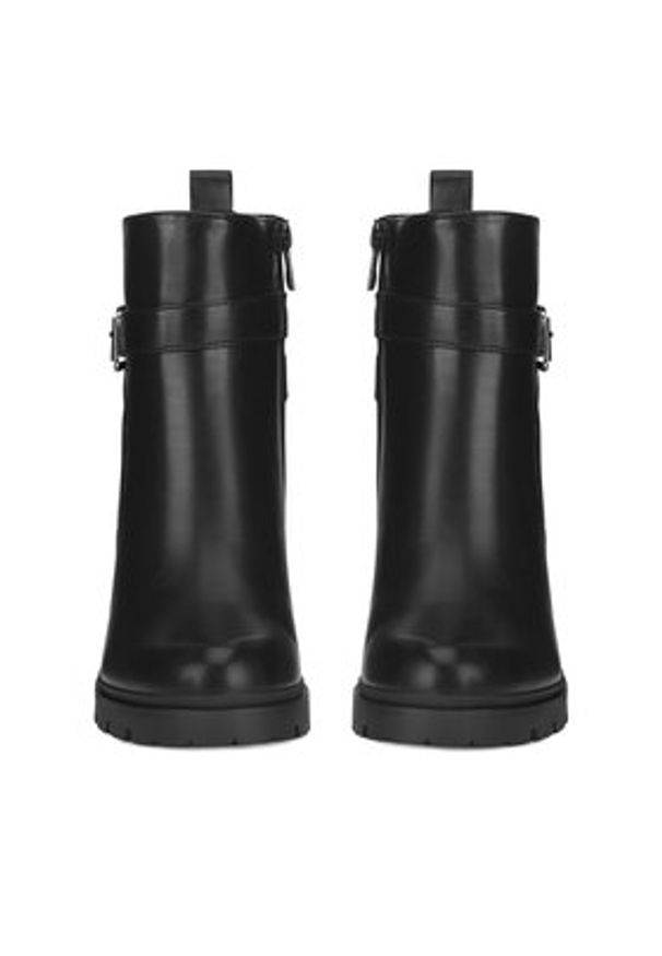 Clara Barson Botki WS5881-26 Czarny. Kolor: czarny. Materiał: skóra