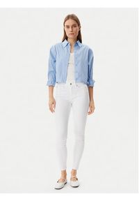 TOMMY HILFIGER - Tommy Hilfiger Jeansy Como WW0WW44361 Biały Slim Fit. Kolor: biały