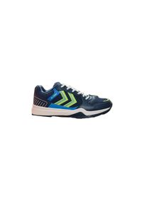 Buty do tenisa Hummel All Court. Kolor: niebieski, czarny, zielony, wielokolorowy. Sport: tenis