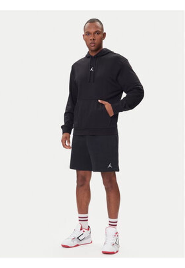 Nike Bluza FV8606 010 Czarny Regular Fit. Kolor: czarny. Materiał: syntetyk, bawełna