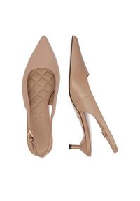 Gino Rossi - GINO ROSSI Czółenka EO-LT765-91 Beżowy. Kolor: beżowy. Materiał: skóra #8