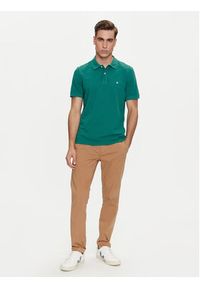 United Colors of Benetton - United Colors Of Benetton Polo 3089J3179 Zielony Regular Fit. Typ kołnierza: polo. Kolor: zielony. Materiał: bawełna #3