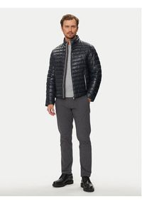 Milestone Kurtka skórzana Cortino 431019 60515 Granatowy Regular Fit. Kolor: niebieski. Materiał: skóra #3