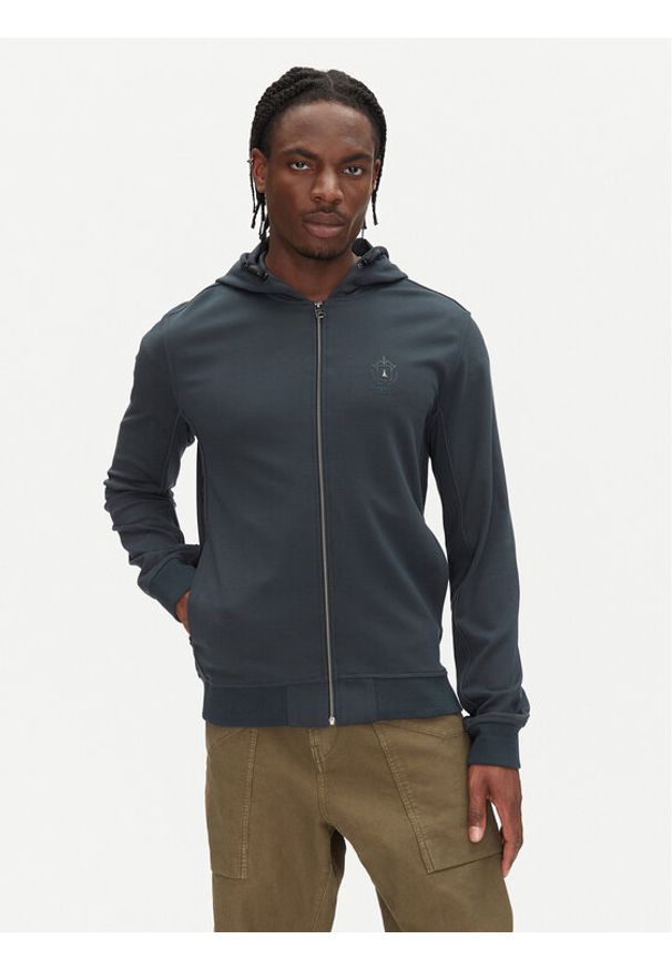 Aeronautica Militare Bluza 251FE2014F586 Granatowy Regular Fit. Kolor: niebieski. Materiał: wiskoza