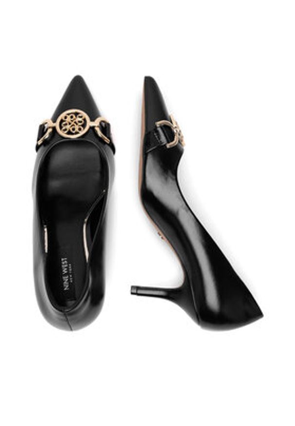 Nine West Szpilki CWBFS128-06 Czarny. Kolor: czarny. Materiał: materiał. Obcas: na szpilce