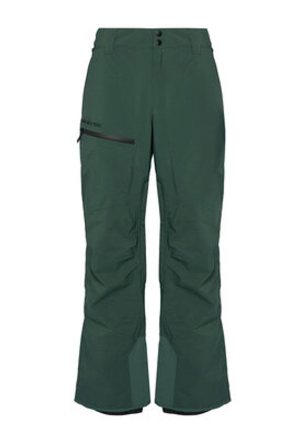 Quiksilver Spodnie snowboardowe Forever Stretch EQYTP03238 Zielony Modern Fit. Kolor: zielony. Materiał: syntetyk. Sport: snowboard