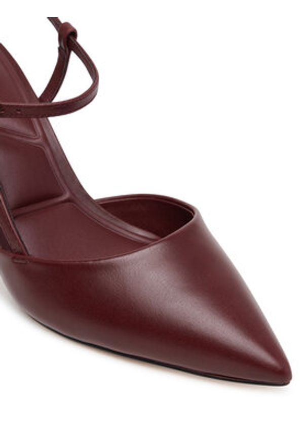 Aldo Czółenka Darabriver 13839884 Bordowy. Kolor: czerwony. Materiał: skóra