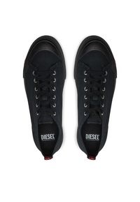 Diesel Trampki Y03332 P2994 T8013 Czarny. Kolor: czarny. Materiał: materiał, bawełna