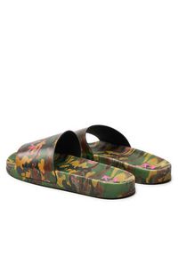 OFF-WHITE - Off-White Klapki OMIC001S22MAT0065700 Zielony. Kolor: zielony. Materiał: skóra #3