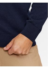 GANT - Gant Kardigan Casual Cotton Zip 8030164 Granatowy Regular Fit. Okazja: na co dzień. Kolor: niebieski. Materiał: bawełna. Styl: casual #3