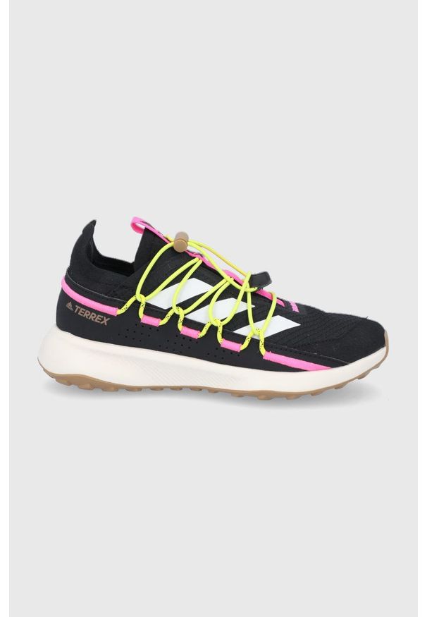 adidas Performance - Buty Terrex Voyager 21 W. Nosek buta: okrągły. Zapięcie: sznurówki. Kolor: czarny