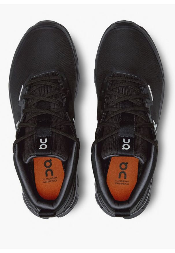 On - Buty hikkingowe damskie ON CLOUDROAM WATERPROOF. Okazja: na spacer, do pracy, na co dzień. Kolor: czarny. Styl: casual