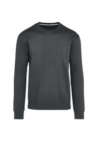 SG - Bluza Unisex Dla Dorosłych Z Bawełny Ringspun Bez Metki. Kolor: wielokolorowy, szary, brązowy. Materiał: bawełna