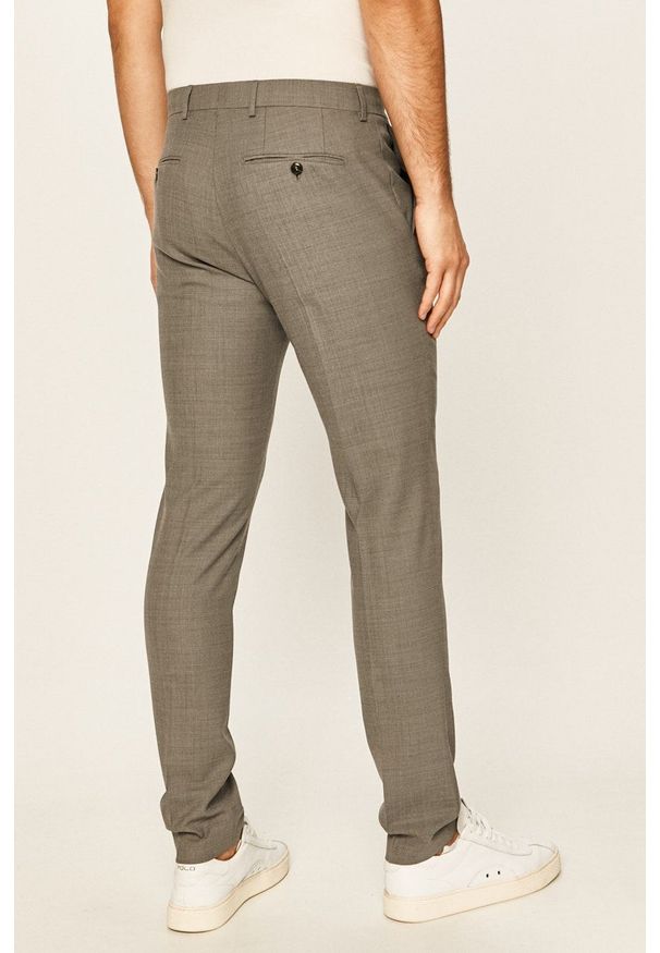 Premium by Jack&Jones - Spodnie 12141112. Kolor: szary. Materiał: tkanina
