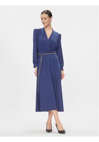 Rinascimento Sukienka koktajlowa CFC0116384003 Granatowy Regular Fit. Kolor: niebieski. Materiał: syntetyk. Styl: wizytowy #1