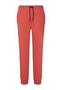 K-Way Spodnie dresowe Bishop K31313W Czerwony Slim Fit. Kolor: czerwony. Materiał: bawełna