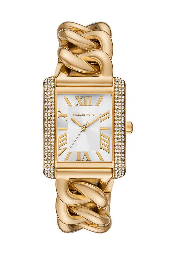 Michael Kors zegarek damski kolor złoty. Kolor: złoty. Materiał: materiał