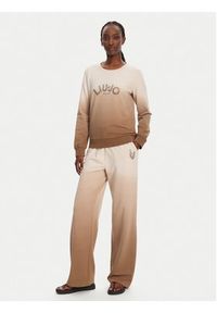 Liu Jo Sport Bluza TA5114 FS090 Beżowy Regular Fit. Kolor: beżowy. Materiał: bawełna. Styl: sportowy #5