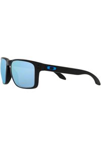 Oakley - Okulary przeciwsłoneczne z polaryzacją Holbrook XL - czarne. Kolor: wielokolorowy, niebieski, czarny