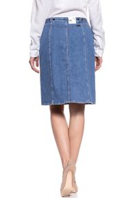 Lee - SPÓDNICA JEANSOWA LEE 70S SKIRT WILLIAMSBURG L38LAPZN. Materiał: jeans. Styl: vintage #2