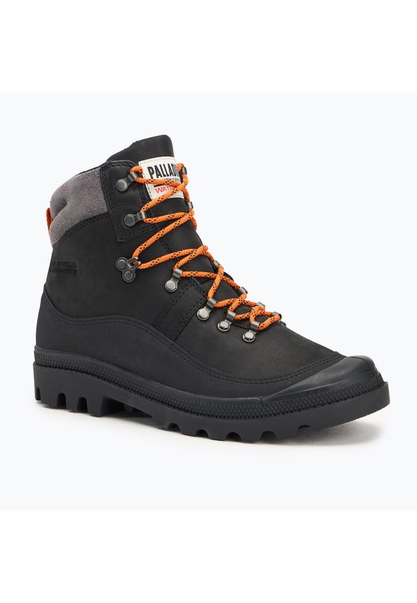 Buty męskie Palladium Pallabrousse Hkr Wp+ black. Kolor: czarny. Sport: turystyka piesza
