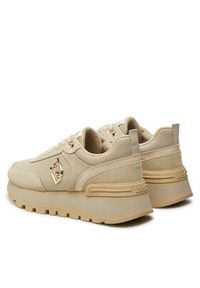 Liu Jo Sneakersy BF4143 PX027 Beżowy. Kolor: beżowy. Materiał: zamsz, skóra