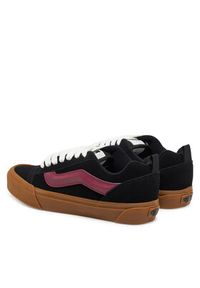 Vans Sneakersy Knu Skool VN000D6CBMV1 Czarny. Kolor: czarny. Materiał: skóra, zamsz