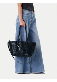 Desigual Torebka 25SAXPBP Czarny. Kolor: czarny. Materiał: skórzane #8