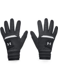 Rękawiczki golfowe Under Armour ColdGear® Infrared. Kolor: szary, czarny, wielokolorowy. Sport: golf #1