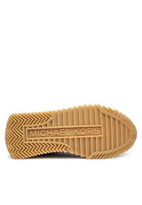MICHAEL Michael Kors Sneakersy Rhodes 43T6RHFS1S Khaki. Kolor: brązowy. Materiał: skóra #2