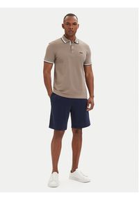BOSS Polo Paddy 50469055 Khaki Regular Fit. Typ kołnierza: polo. Kolor: brązowy. Materiał: bawełna #3