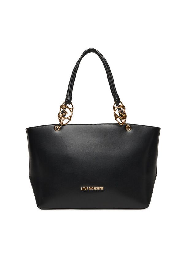 Love Moschino - Torebka LOVE MOSCHINO. Kolor: czarny