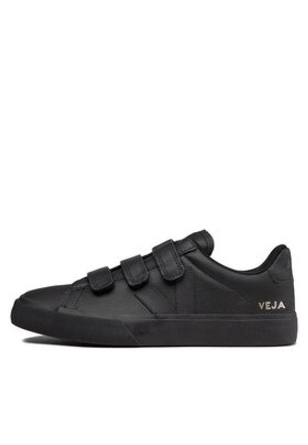 Veja Sneakersy Recife Logo Chromefree RC0502955B Czarny. Kolor: czarny. Materiał: skóra