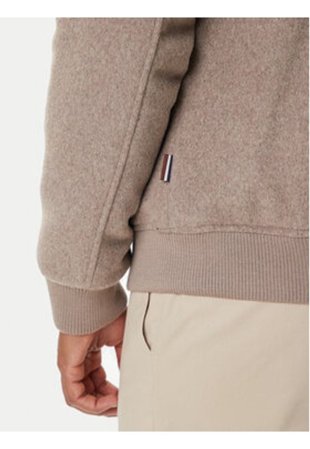 Bugatti Kurtka przejściowa 872796 81040 Beżowy Regular Fit. Kolor: beżowy. Materiał: wełna, syntetyk