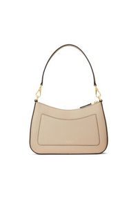 Lauren Ralph Lauren - LAUREN RALPH LAUREN Torebka 431883768029 Beżowy. Kolor: beżowy. Materiał: skórzane #4