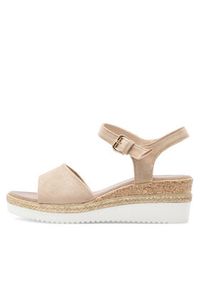 Clara Barson Espadryle WS2189-15 Złoty. Kolor: złoty. Materiał: materiał