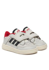 Adidas - adidas Sneakersy Rapid Court JS0638 Szary. Kolor: szary. Materiał: skóra