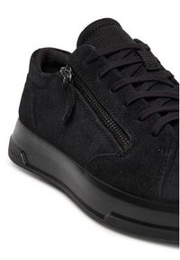 ecco - ECCO Sneakersy 22381350472 Czarny. Kolor: czarny. Materiał: zamsz, skóra #6